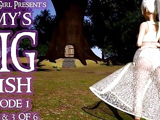 Amys Big Wish - Doe Dick - Futanari Hentai Student Cartoon - Public Shemale Porn