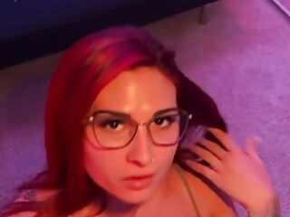 Maddybae  takes a creampie in her hot ass