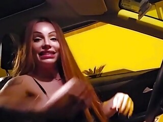Redhead tranny invited home for a quickie Shemale Porn