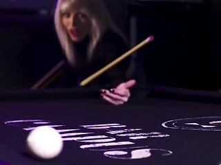 Izzy Wilde loses the game and blows the guy before getting a hard fuck