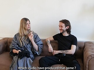 Amatuer French couple get it on