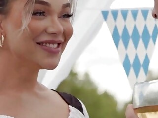 Oktoberfucked Hot Trans Gabriel Clark Gets Frisky!