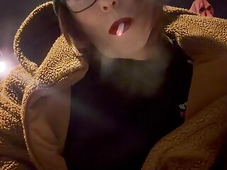 Emo sissy smoking fetish