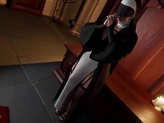 Futanari nun