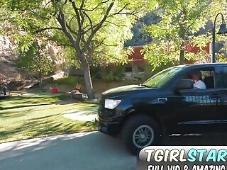 Hitchhiker Bareback Aubrey Kate Superstar