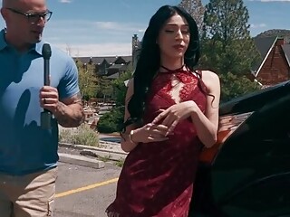 Antionette loves cake gets fucked in the van